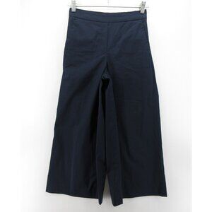 Aritzia Babaton Pants 0 Wide Leg Crop Trousers Stretch Pull On Career